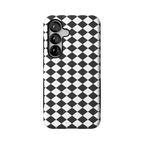 Salem's Hex | Black & White Checkered Case
