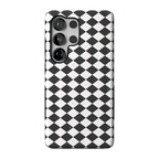 Salem's Hex | Black & White Checkered Case