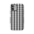 Salem's Hex | Black & White Checkered Case