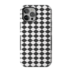 Salem's Hex | Black & White Checkered Case