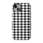 Salem's Hex | Black & White Checkered Case