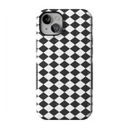 Salem's Hex | Black & White Checkered Case