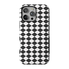 Salem's Hex | Black & White Checkered Case