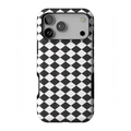 Salem's Hex | Black & White Checkered Case