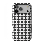 Salem's Hex | Black & White Checkered Case