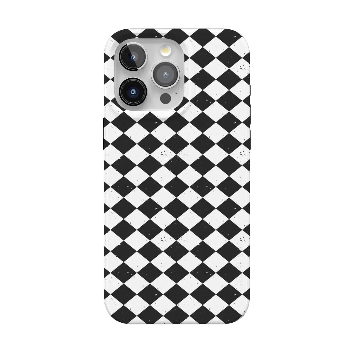 Salem's Hex | Black & White Checkered Case