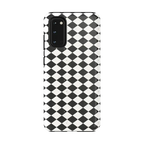 Salem's Hex | Black & White Checkered Case