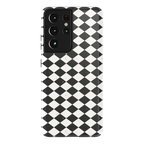 Salem's Hex | Black & White Checkered Case