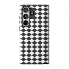 Salem's Hex | Black & White Checkered Case