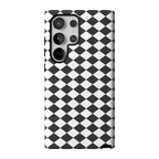 Salem's Hex | Black & White Checkered Case
