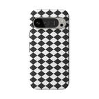 Salem's Hex | Black & White Checkered Case