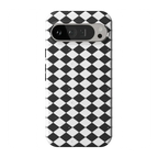Salem's Hex | Black & White Checkered Case