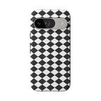 Salem's Hex | Black & White Checkered Case