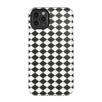 Salem's Hex | Black & White Checkered Case