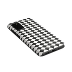 Salem's Hex | Black & White Checkered Case