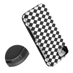 Salem's Hex | Black & White Checkered Case