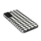 Salem's Hex | Black & White Checkered Case