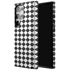 Salem's Hex | Black & White Checkered Case
