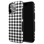 Salem's Hex | Black & White Checkered Case