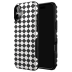 Salem's Hex | Black & White Checkered Case