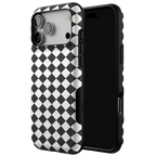 Salem's Hex | Black & White Checkered Case