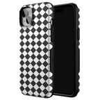Salem's Hex | Black & White Checkered Case