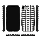 Salem's Hex | Black & White Checkered Case