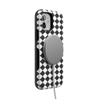 Salem's Hex | Black & White Checkered Case
