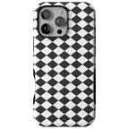 Salem's Hex | Black & White Checkered Case