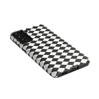 Salem's Hex | Black & White Checkered Case