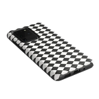 Salem's Hex | Black & White Checkered Case