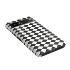Salem's Hex | Black & White Checkered Case