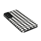 Salem's Hex | Black & White Checkered Case
