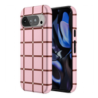 Uptown Gridlock | Pink Checkerboard Case