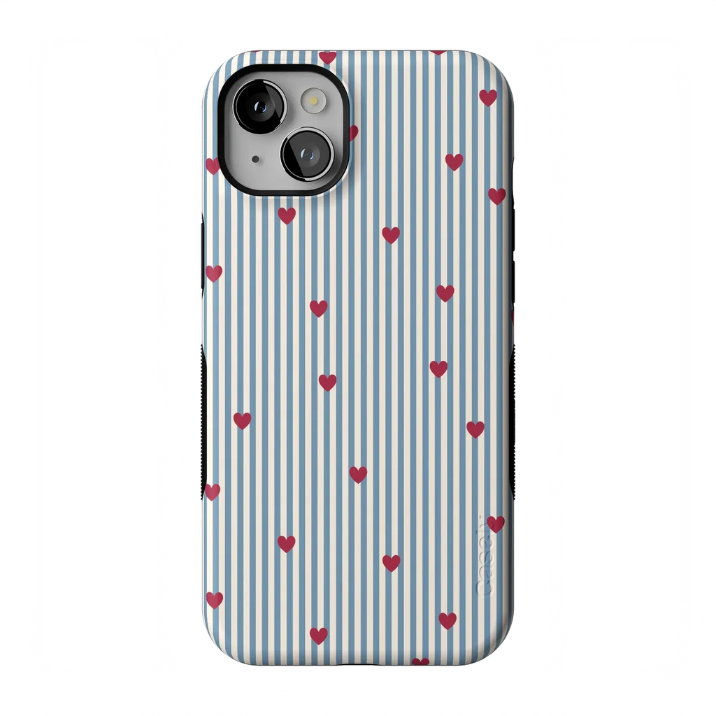 Love Lines | Blue Stripes Case