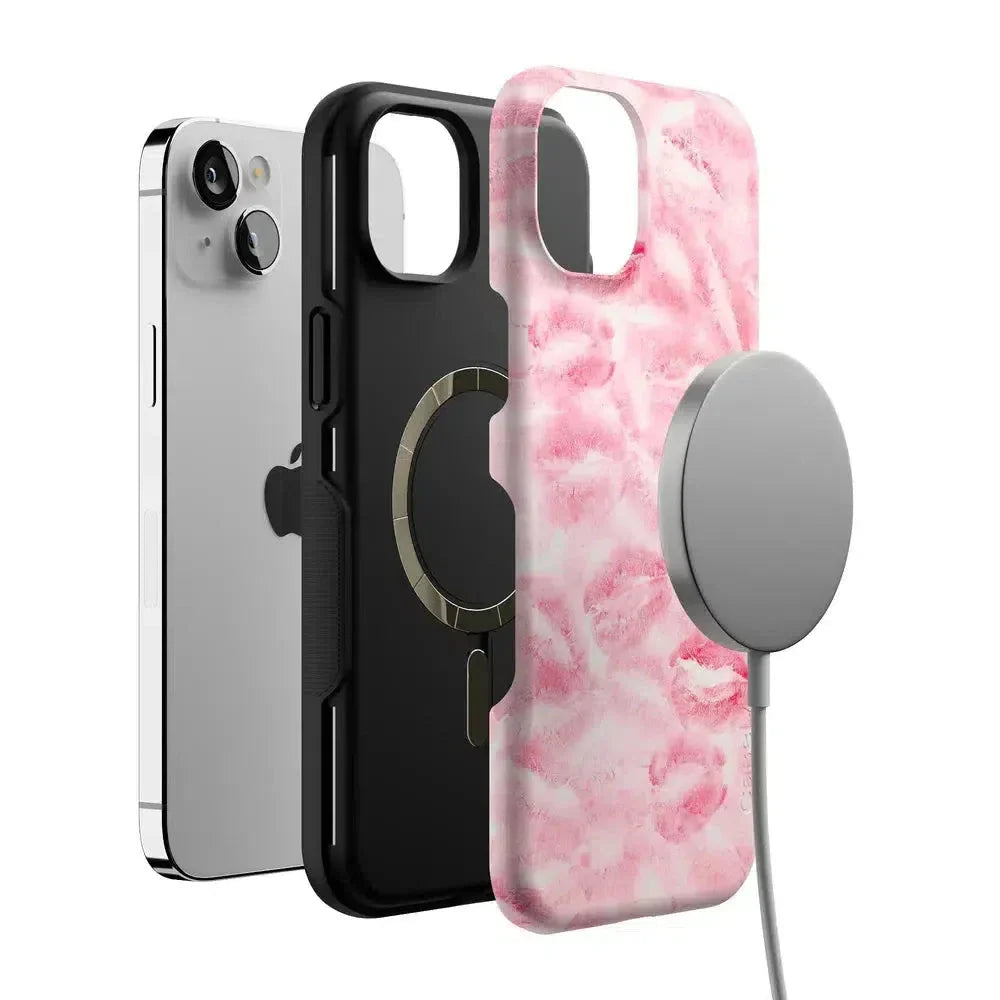 Sealed with a Kiss | Pink Lipstick Case