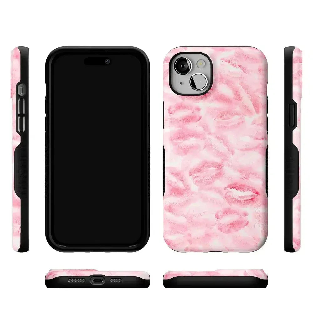Sealed with a Kiss | Pink Lipstick Case