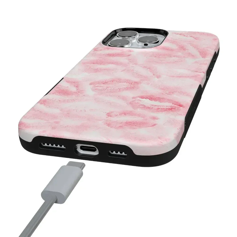 Sealed with a Kiss | Pink Lipstick Case