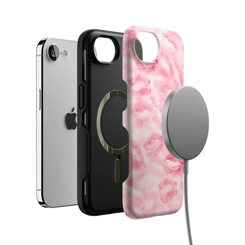 Sealed with a Kiss | Pink Lipstick Case