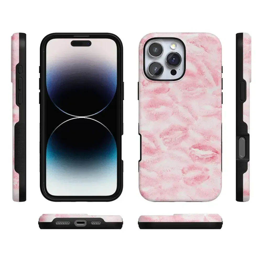 Sealed with a Kiss | Pink Lipstick Case