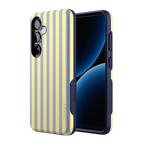 Coastline Stripes | Blue & Yellow Case