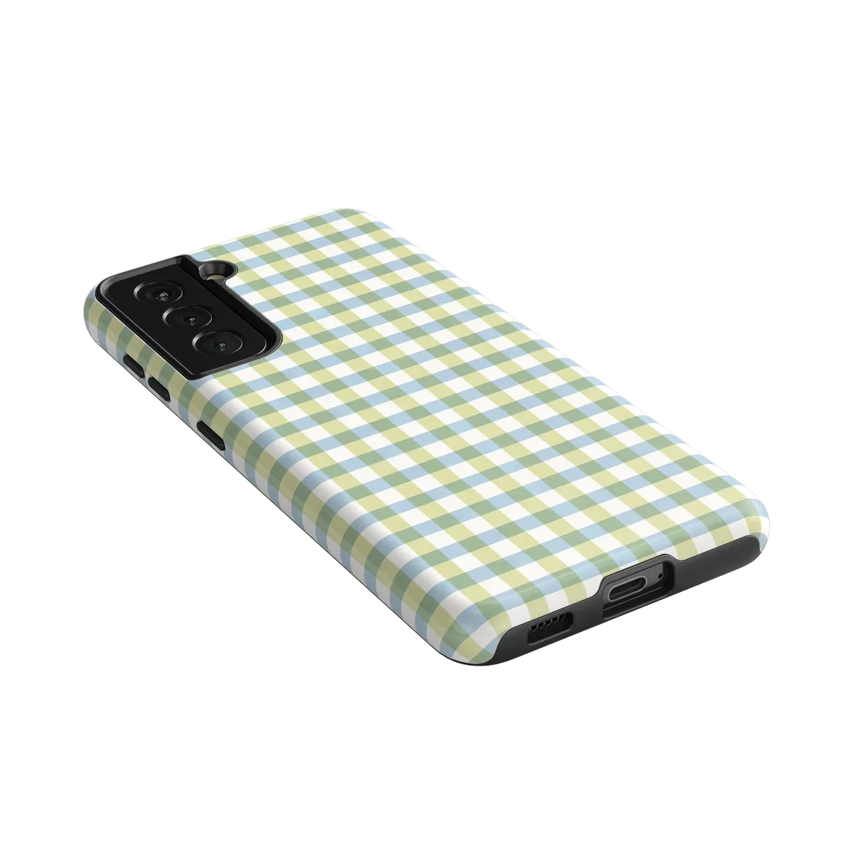 Pastel Picnic | Blue & Green Gingham Case
