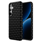 On the Dot | White Polka Dot Case