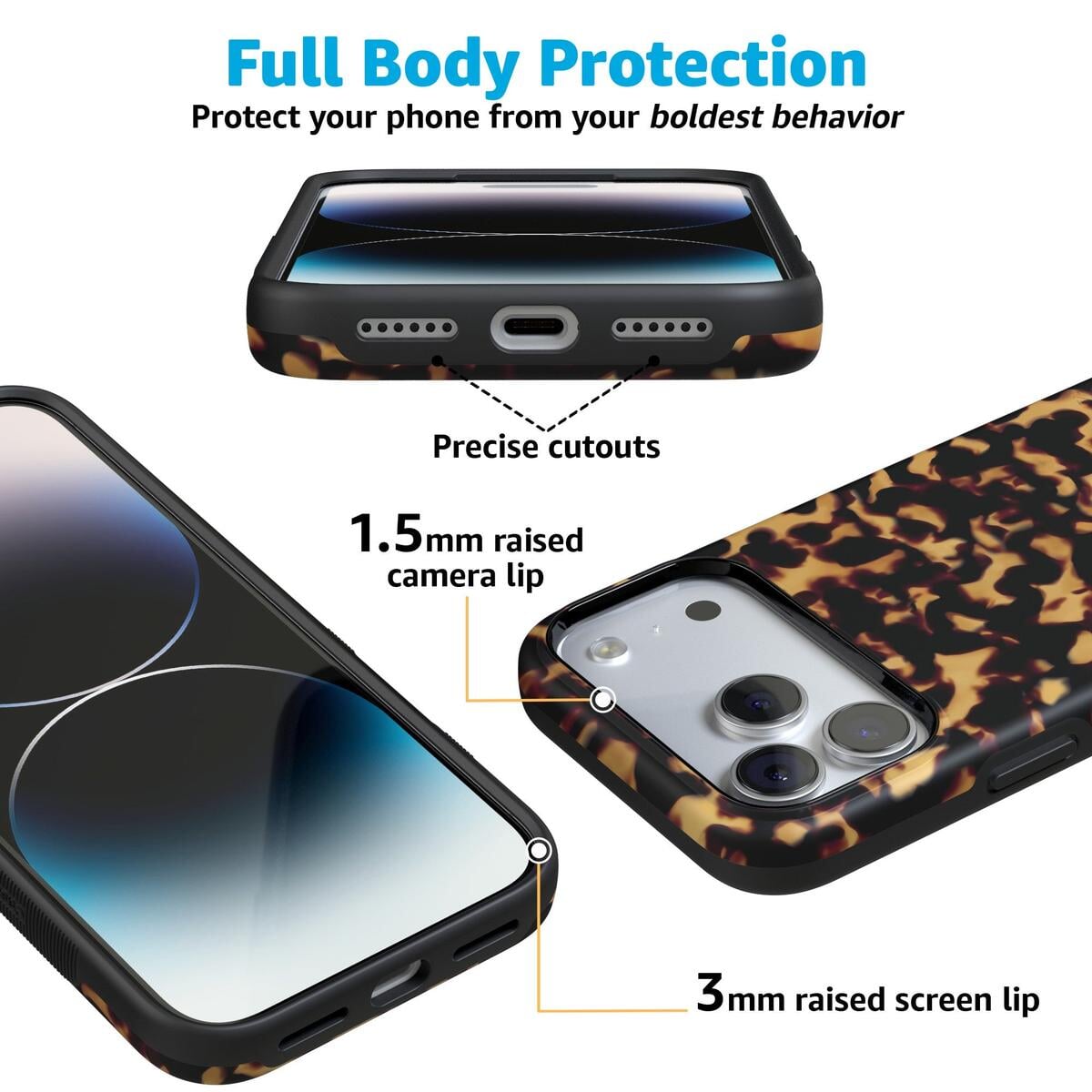 Shell Shocked | Tortoise Print Case