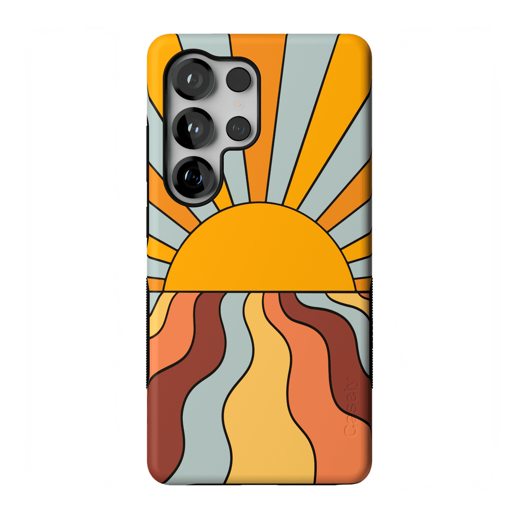 Shine On | Retro Sunset Case