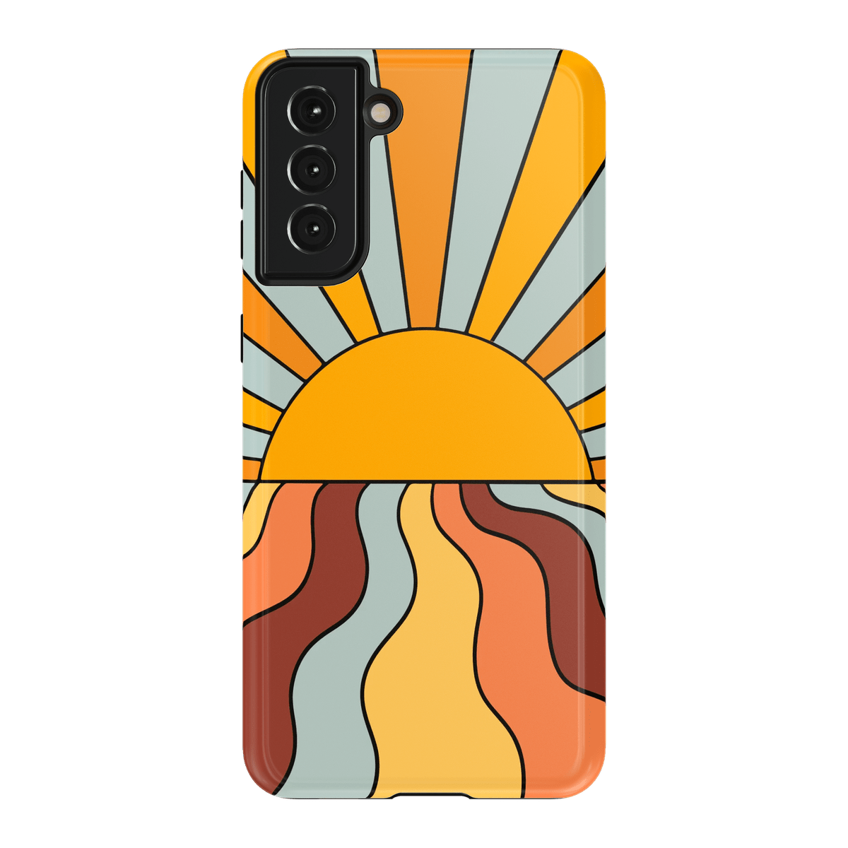 Shine On | Retro Sunset Case