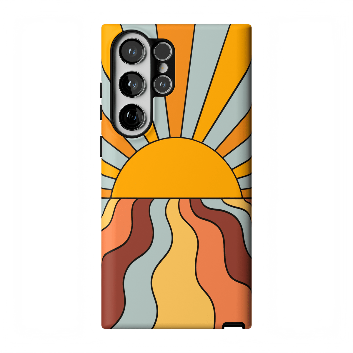 Shine On | Retro Sunset Case