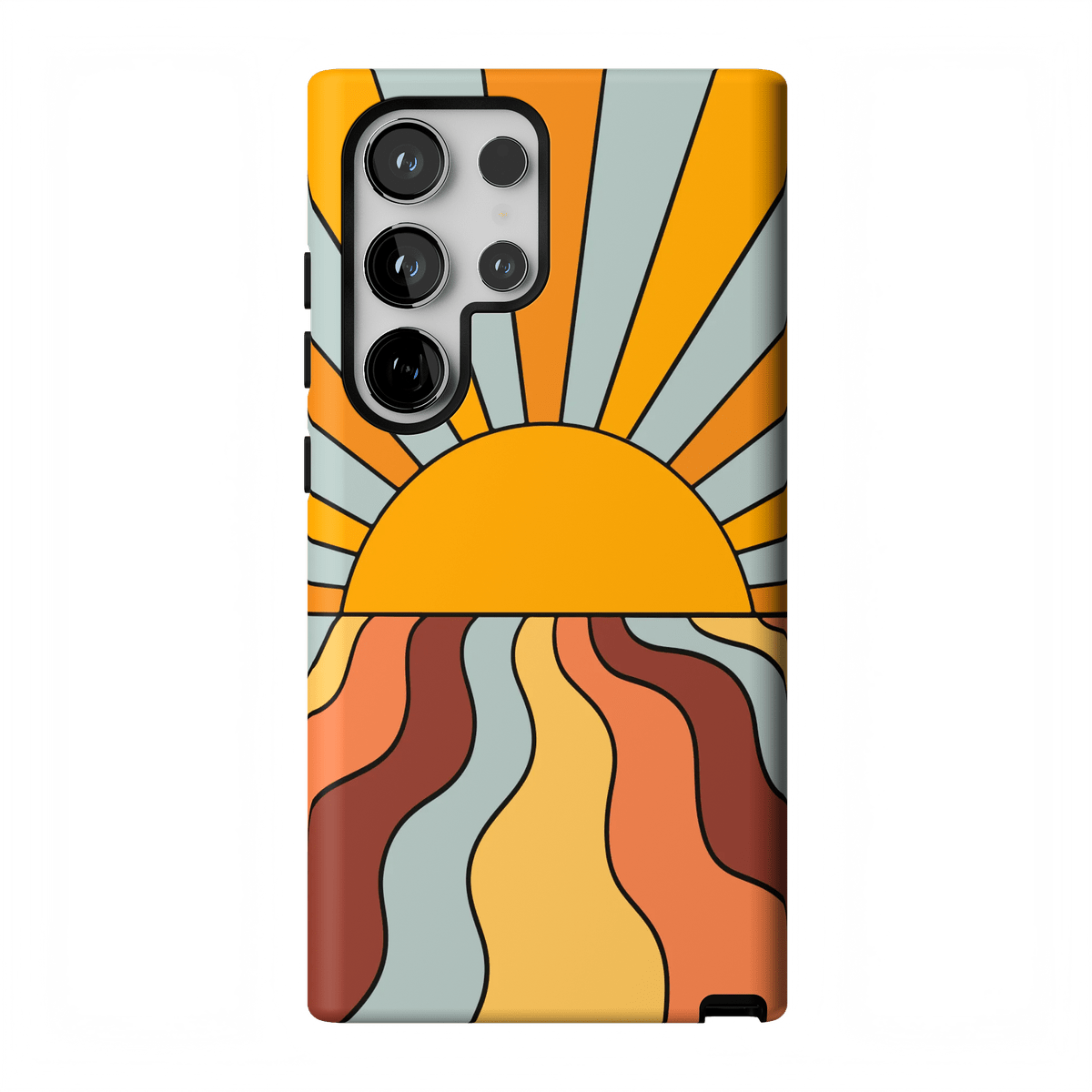 Shine On | Retro Sunset Case