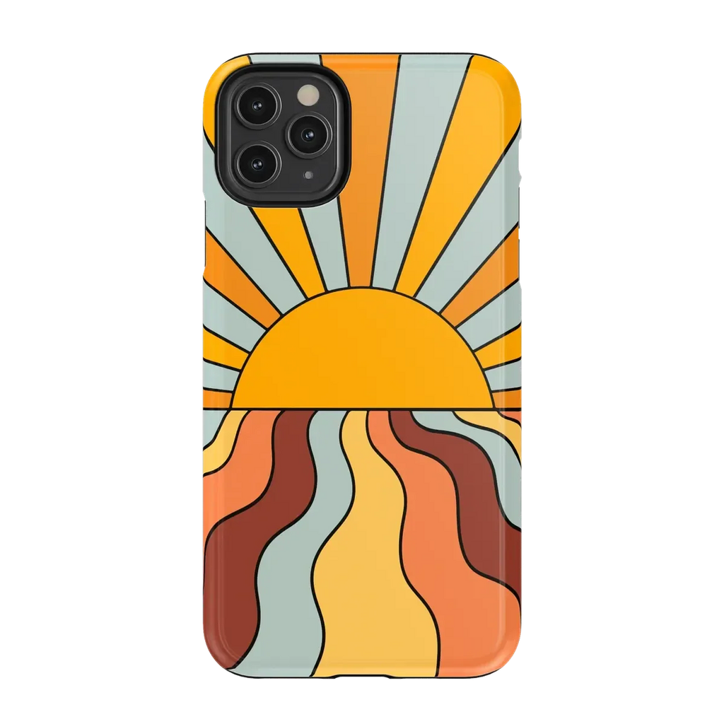 Shine On | Retro Sunset Case