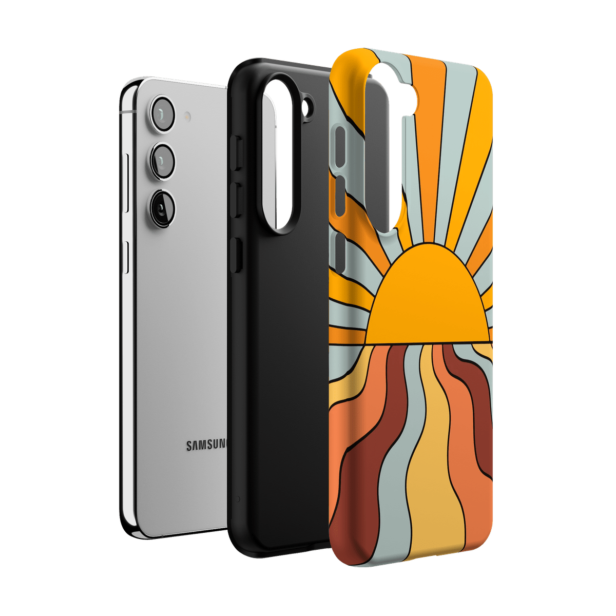 Shine On | Retro Sunset Case